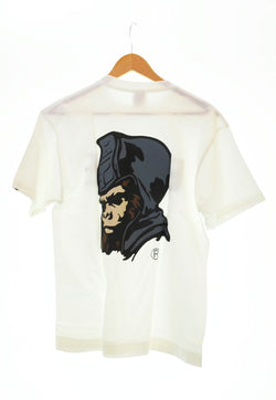 アベイシングエイプ A BATHING APE BAPE GENERAL TEE ベイプ ジェネラル Tシャツ 白 Tシャツ ホワイト Mサイズ 103MT-1120