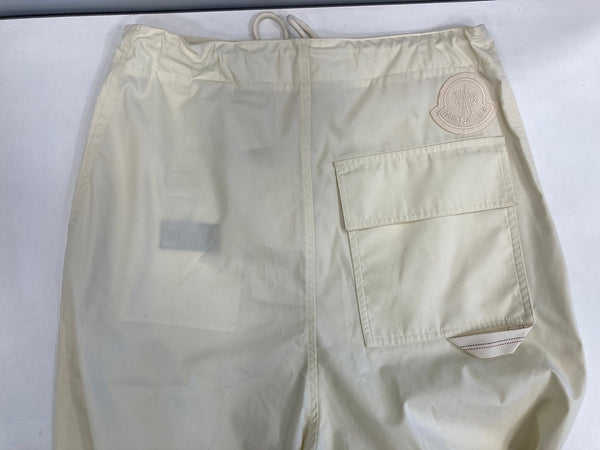 モンクレール MONCLER 1952 ドローストリング ジョギングパンツ アイボリー系  ボトムスその他 ホワイト サイズ44 101MB-532