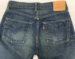 【曜日割引対象外】 リーバイス Levi's 90's 551ZXX USA製 赤耳 ビッグE バレンシア製 555 復刻 デニム ブルー W33 L36サイズ 201MB-773 VB