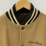 シュプリーム SUPREME 03FW 初期 スタジャン ヌエボヨーク ジャケット ブラウン Mサイズ 201MT-4175