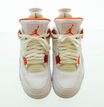 ナイキ NIKE Air Jordan 4 Retro "White/Team Orange" エアジョーダン 4 レトロ  ホワイト チーム オレンジ CT8527-118 レディース靴 スニーカー ホワイト 24cm 103S-570