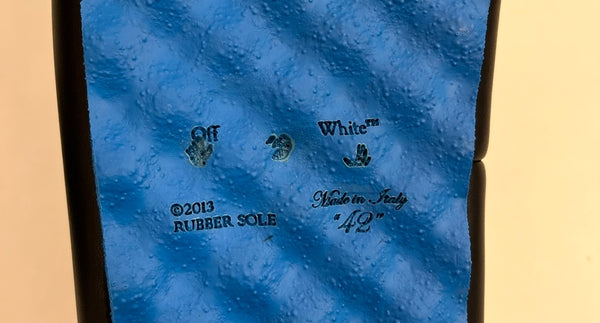 オフホワイト Off-White Meteor メテオ パデッドサンダル レザースライド 黒 メンズ靴 サンダル その他 ブラック EU42 101sh-2153