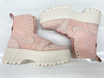ナイキ NIKE Women's Air Jordan 1 Brooklyn ウィメンズ エアジョーダン1 ブルックリン 厚底 Pink Suede ピンクスウェード FJ5737-601 レディース靴 スニーカー ピンク 23.5cm 104S-904