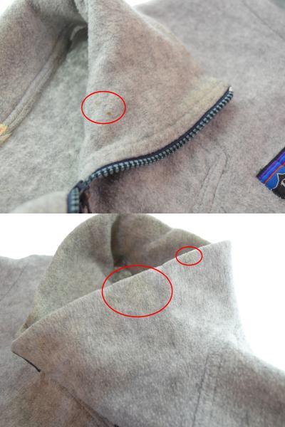 パタゴニア PATAGONIA 80s デカタグ フリースプルオーバージャケット 80's 前期 ジャケット グレー 103MT-3474
