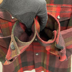 【曜日割引対象外】 ペンドルトン PENDLETON 60's バッファローチェック ウールジャケット ジャケット レッド Mサイズ 201MT-4418 VB