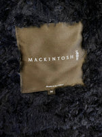 マッキントッシュ MACKINTOSH 裏ボア 中綿コート キルティング ジャケット フード付き コート ブラック サイズ36 101LT-151