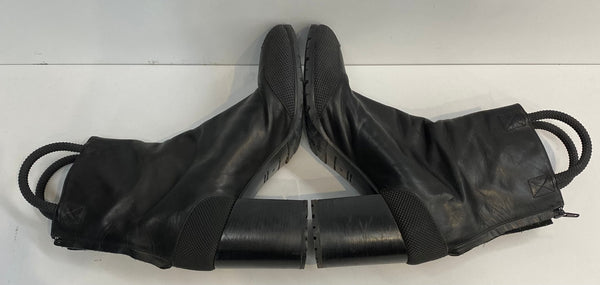 ランダムアイデンティティーズ RANDOM IDENTITIES レザーヒールブーツ