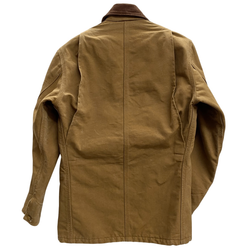 【曜日割引対象外】 カーハート Carhartt 00's ミシガンチョアコート ダック ジャケット ベージュ 34サイズ 201MT-4707 VB