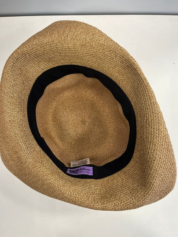 アシーナニューヨーク Athena New York フラワー 花 レース ハット  帽子 レディース帽子 麦わら帽子 ブラウン 101hat-149