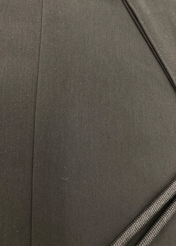 エムエムシックス MM6 メゾンマルジェラ Maison Margiela 15AW ノースリーブ ひざ丈 変形 デザイン イタリア製 BLACK 黒 S52CT0097 S43958 ワンピース 無地 ブラック SIZE38 104LT-105