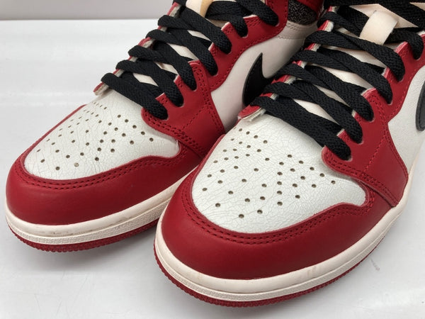 ナイキ NIKE 22年製 AIR JORDAN 1 RETRO HIGH OG CHICAGO LOST & FOUND エア ジョーダン レトロ ハイ シカゴ AJ1 シューズ 白 赤 黒 DZ5485-612 メンズ靴 スニーカー レッド 26.5cm 104S-1067