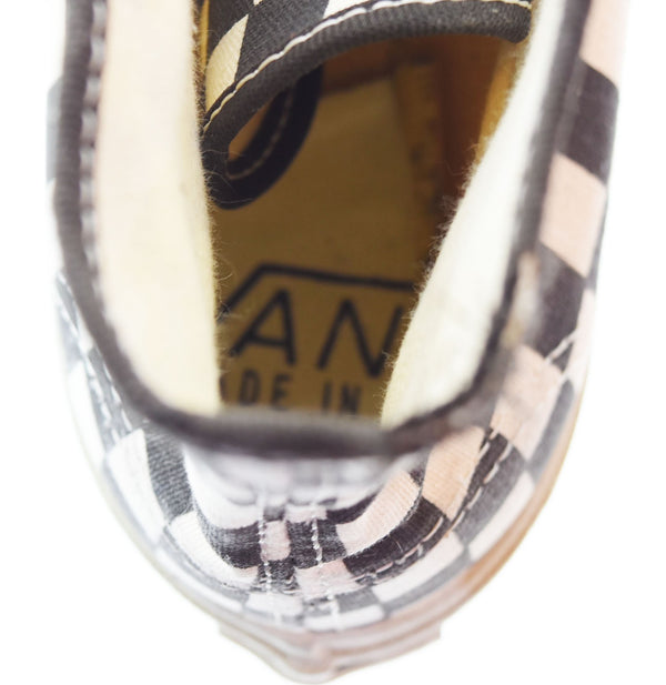 バンズ VANS  90s 90's USA製 GODDARD ゴッダード チェッカー ヴィンテージ 2356375 レディース靴 スニーカー ブラック 5 103S-1009