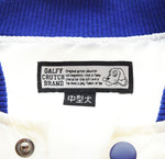 ガルフィー GALFY ナイロン スタジャン チーム ジャケット ワッペン わんわん大学 NYLON STUDIUM JAKCET VERCITY JACKET TEAM JACKET 121002 L ジャケット ホワイト 103MT-2845