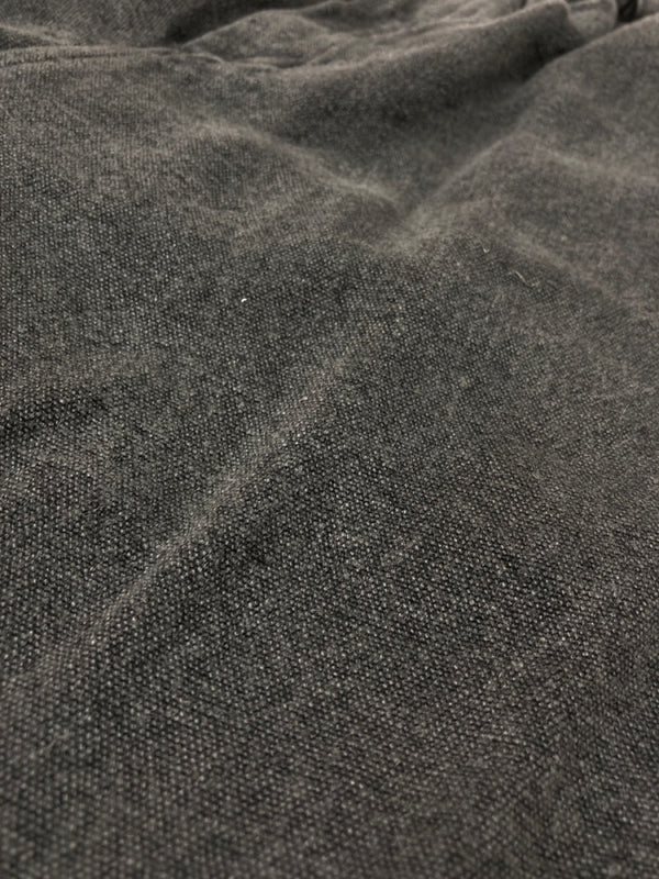 ミッタン MITTAN 亜麻苧麻ロング リネン ラミー ジップフライ ズボン 灰 無地 ボトムスその他 グレー サイズ 1 104MB-386