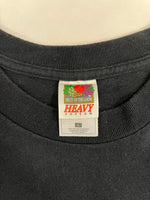 ハーレーダビッドソン Harley-Davidson 00's 00s Street Vibrations 2000 ストリートバイブレーション メタル ミュージック 炎 プリント 黒 バイカー Tシャツ ブラック Lサイズ 101MT-4531