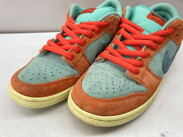 ナイキ NIKE 23年製 SB DUNK LOW PRO PRM ダンク ロー NIKE GRIND スケボー シューズ DV5429-800 メンズ靴 スニーカー オレンジ 27.5cm 104S-846