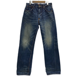 【曜日割引対象外】 シュガーケーン SUGAR CANE ロンスター シンチバック デニムパンツ デニム ブルー W31 L32サイズ 201MB-1120 VB