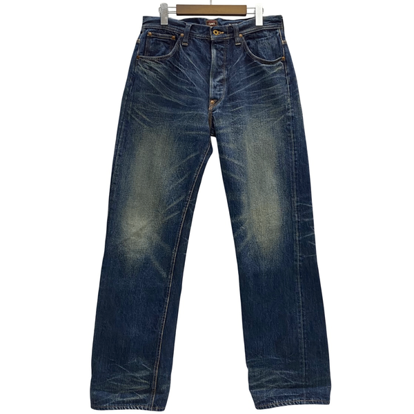 【曜日割引対象外】 シュガーケーン SUGAR CANE ロンスター シンチバック デニムパンツ デニム ブルー W31 L32サイズ 201MB-1120 VB