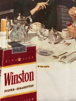 ヴィンテージ vintage 90's 90年代 DELTA  Winston WINNERS CLUB ウィンストン 企業モノ アートT ポケットTシャツ ポケT MADE IN USA アメリカ製 XL Tシャツ ホワイト LLサイズ 101MT-5185