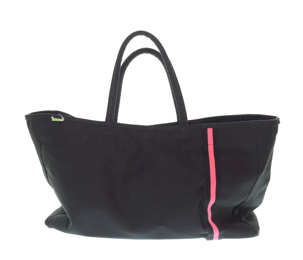 ポーター  PORTER  01SS UNDERCOVER アンダーカバー オンカラーライン入り 横長 大型トートバッグ 黒 バッグ メンズバッグ トートバッグ ブラック 103B-107