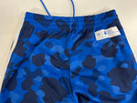 ア ベイシング エイプ A BATHING APE アディダス adidas BAPE TRACK PANTS ベイプ トラックパンツ カモフラ 迷彩 サルカモ 青 DP0190 ボトムスその他 ブルー Sサイズ 101MB-718