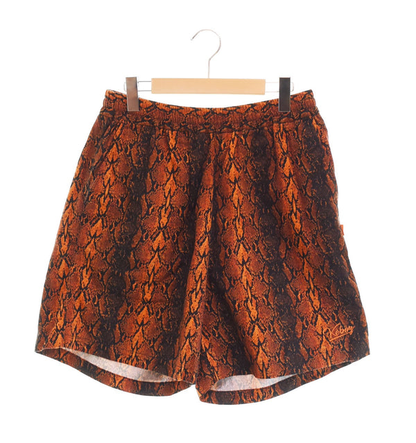 ケボズ KEBOZ PYTHON SHORTS パイソン柄 ハーフパンツ ハーフパンツ マルチカラー Lサイズ 103MB-451