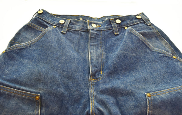 カーハート Carhartt ダブルニー ダックペインター パンツ ワークパンツ  デニム ブルー 103MB-672