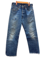 リーバイス Levi's  BIG E 60s 60年代 Vintage ヴィンテージ ジーンズ デニムパンツ ボタン裏2 赤耳 足長R 青 無地 デニム ブルー サイズ不明 104MB-114