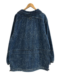 マシス MASSES CLACK DENIM FILD JKT クラックデニムフィールドジャケット デニムジャケット ジャケット ネイビー Mサイズ 101MT-4209