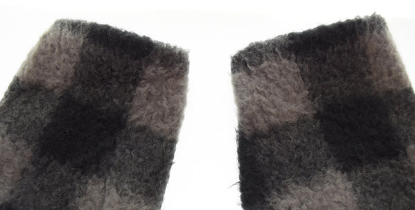 ヒステリックグラマー HYSTERIC GLAMOUR バッファロー チェック フリース ジップパーカー 0253CF10 パーカ ブラック Lサイズ 103MT-3115