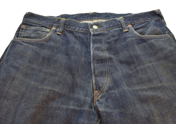 エヴィス EVISU Lot2000 No2 イエロービッグカモメ デニムパンツ LOT2000 デニム ブルー 38 103MB-551