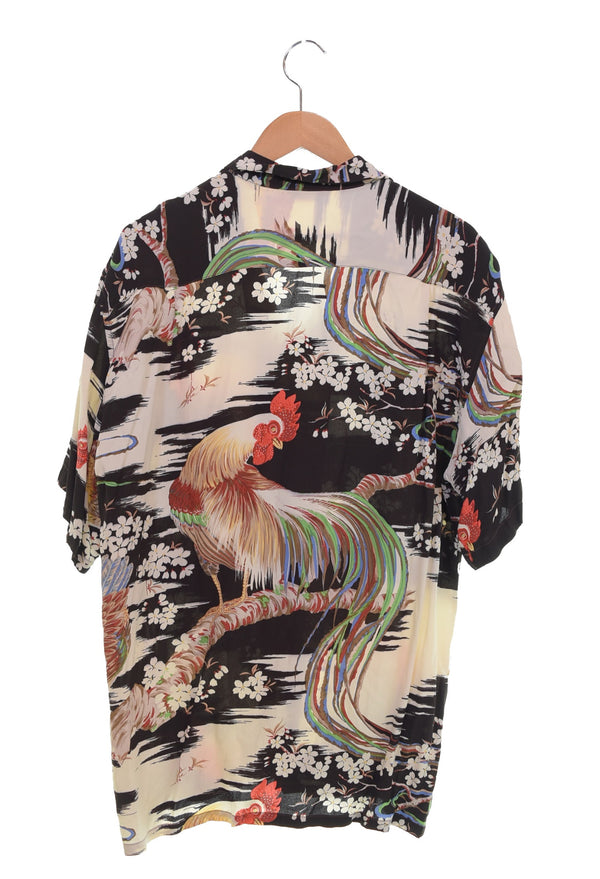 サンサーフ SUN SURF  2009 Special Edition レーヨンシャツ オープンカラー 開襟 アロハシャツ SS34667 半袖シャツ マルチカラー LLサイズ 103MT-3065