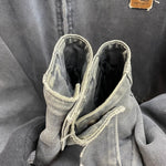 【曜日割引対象外】 カーハート Carhartt 00's デトロイトジャケット 裏地チェック USA製 ジャケット ブラック XLサイズ 201MT-4755 VB