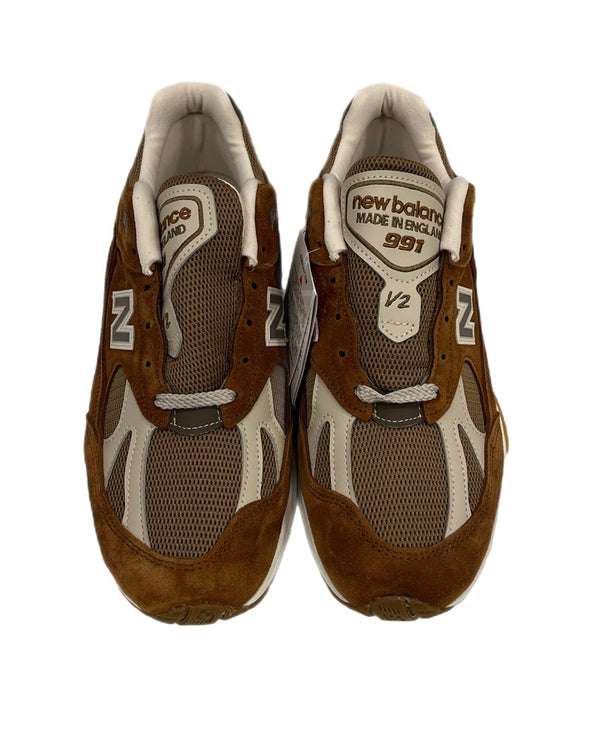 ニューバランス new balance Made in UK 991v2 Iconic Influences キャラメルカフェ スウェード 茶 U991GB2 メンズ靴 スニーカー ブラウン US9 101sh-2293