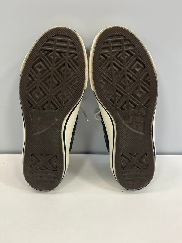 コンバース CONVERSE ONE STAR（A）OX BLACK/WHITE ワンスター ブラック 1C1255 レディース靴 スニーカー ブラック 23.5cm 101sh-2271