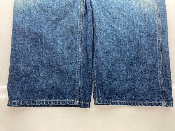 フィグベル PHIGVEL DENIM OVERALL デニム ボタンフライ 青 PMZ-PT05 つなぎ・オーバーオール ブルー サイズ2 104MB-67