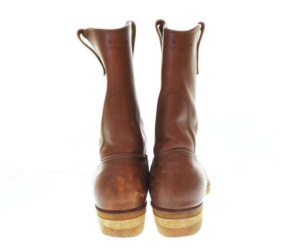 レッドウィング RED WING 90年代 Pecos Boot ペコスブーツ 1155 メンズ靴 ブーツ ペコスタイプ ブラウン 7 25cm 103S-1149