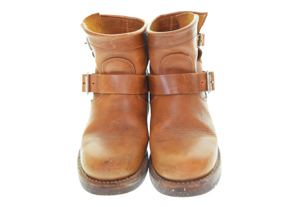 ピストレロ PISTOLERO ショートエンジニア ブーツ レディース靴 ブーツ エンジニア ブラウン 103S-1147