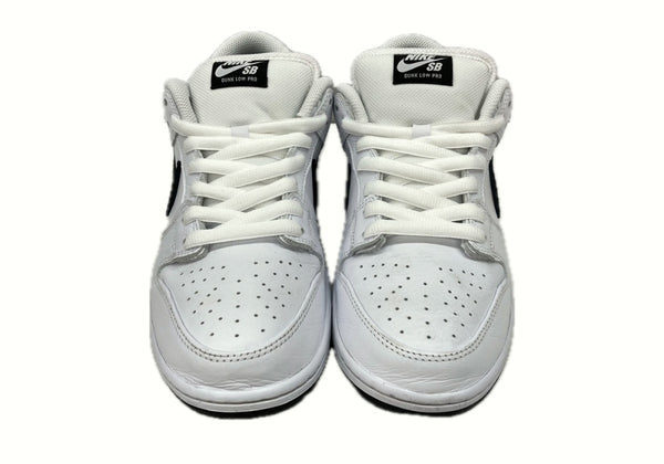 ナイキ NIKE 24年製 SB DUNK LOW WHITE ダンク ロー ホワイト スケートボード シューズ 白 HF3704-100 メンズ靴 スニーカー ホワイト 28.5cm 104S-664