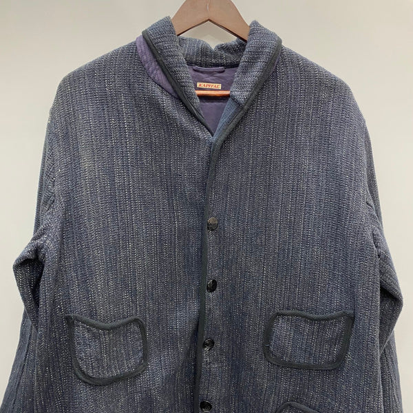 【曜日割引対象外】 キャピタル KAPITAL ビーチクロスコート ジャケット ネイビー Mサイズ 201MT-4493 VB