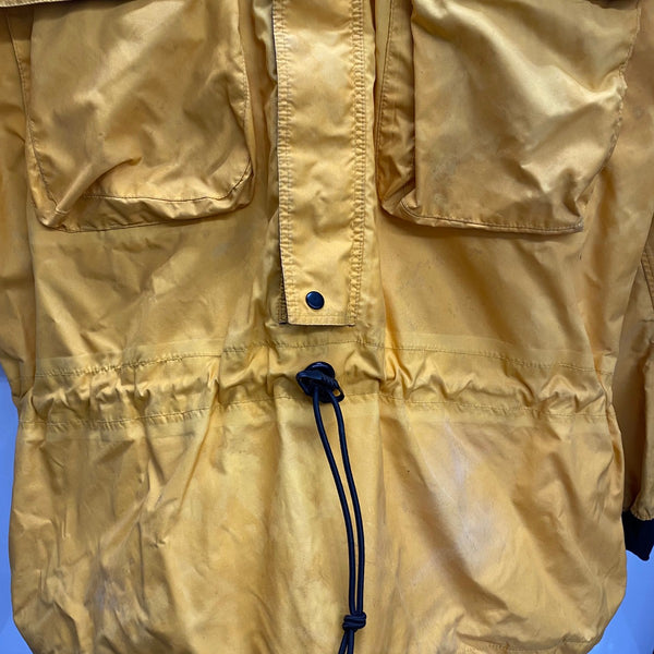 【曜日割引対象外】 パタゴニア PATAGONIA 90's skanorak jacket ナイロン アノラックパーカー ジャケット イエロー Lサイズ 201MT-4794 VB