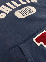 ヒステリックグラマー HYSTERIC GLAMOUR CHILLIN HOODIE SWEATSHIRT フーディー スウェットシャツ プルオーバー パーカー 裏起毛 トレーナー 紺 2CF-6760 パーカ ロゴ ネイビー Fサイズ 104MT-2127