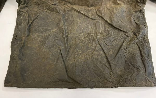 バブアー BARBOUR 90's 90年代 3ワラント BEAUFORT ビューフォート ワックス コットン オイルドジャケット ハーフコート VINTAGE ヴィンテージ A150 C42 ジャケット カーキ 101MT-5344