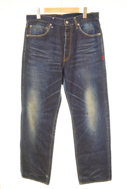 ダブルタップス WTAPS DAZED AND CONFUSED ストレート デニムパンツ 092LTDT-PTM02 デニム ブルー Mサイズ 103MB-615