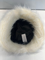 ドルチェ＆ガッバーナ Dolce&Gabbana ドルガバ ファー バケハ ロゴ 白 GH701A/GEU45I 帽子 レディース帽子 ハット ホワイト 101hat-148