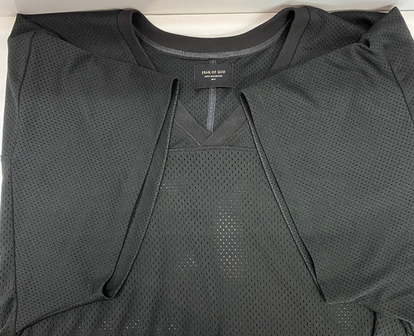 フィアオブゴッド FEAR OF GOD メッシュ  5C17M 半袖カットソー ブラック Sサイズ 201MT-3981