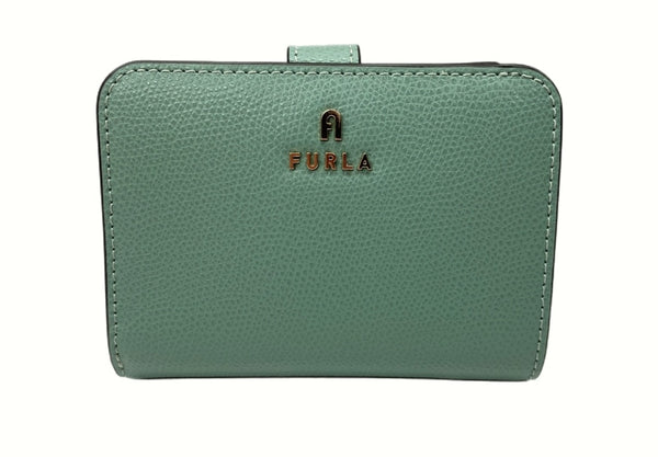 フルラ FURLA CAMELIA S COMPACT WALLET カメリア コンパクト 財布 二つ折り ジップ 緑 WP00315ARE0002042S 財布・ケース レディース財布 ロゴ グリーン 104wallet-9