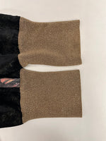 シェアースピリット SHARE SPIRIT HOMME シルク 総柄 ベロア スタジャン ジャケット マルチカラー Lサイズ 101MT-4979