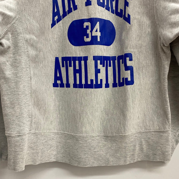 【曜日割引対象外】 チャンピオン Champion 80's リバースウィーブ AIR FORCE USA製 トリコタグ スウェット グレー Lサイズ 201MT-4780 VB