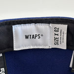 【中古】ダブルタップス W)taps  59フィフティ ロー プロフィール  ニューエラ コラボ 59Fifty Low Profile WT-0548  帽子 メンズ帽子 キャップ ブルー 201goods-566